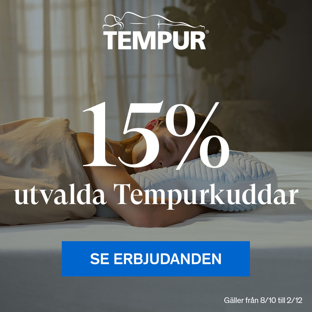 Utvalda Tempurkuddar 15%